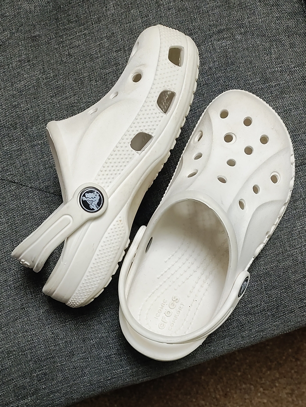 CROCS Kids Classic Clog in White
